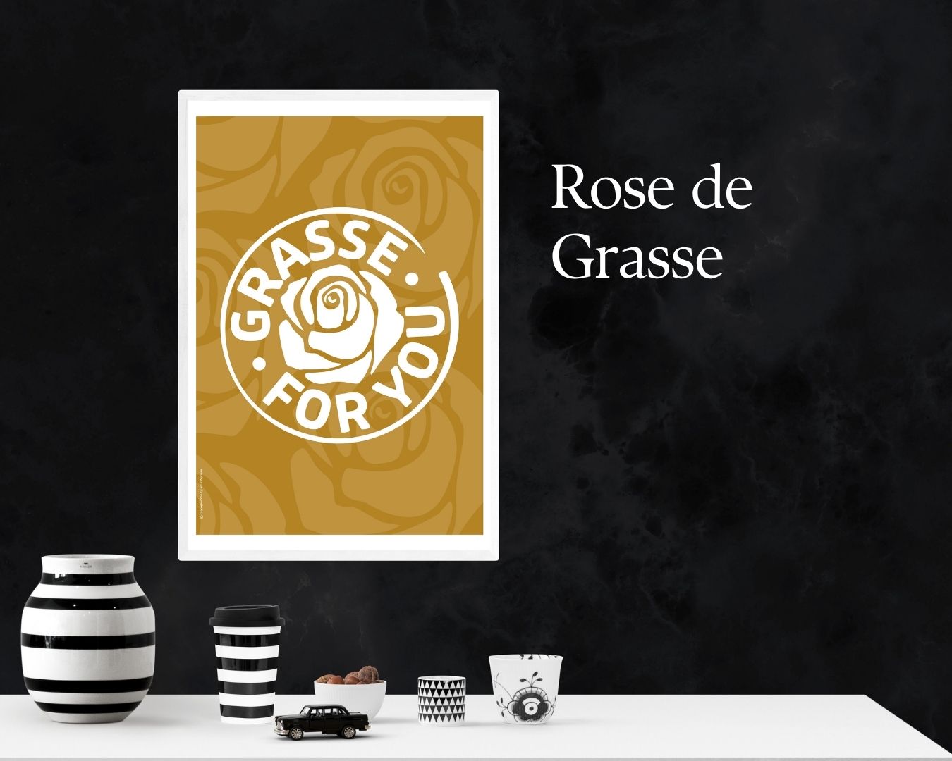 Affiche Six nuances de Roses