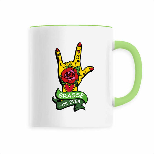 Mug main Rock Grasse for ever - face_0