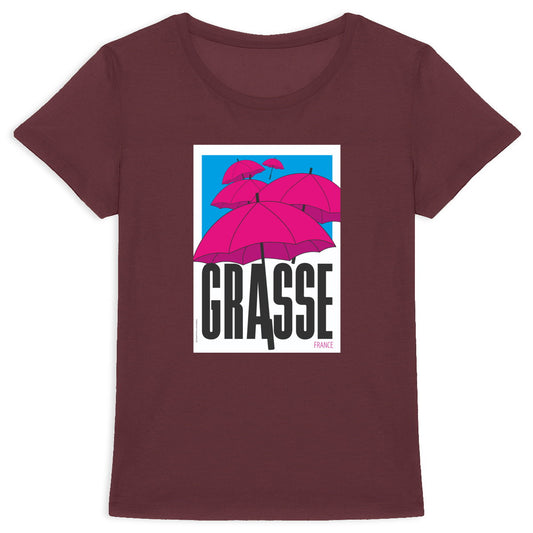 T-shirt Femme Epais Grasse Parapluies - face_0