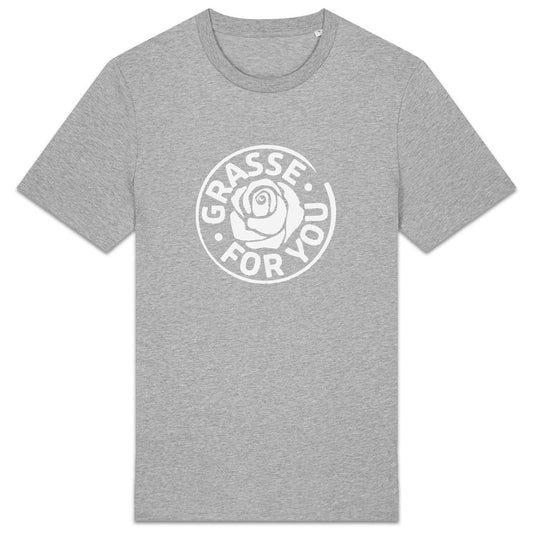 T-shirt Unisexe épais Grasse for you white - face_0