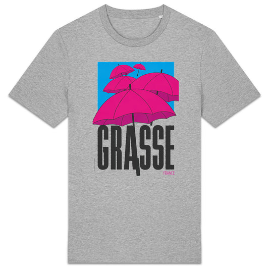 T-shirt Unisexe épais Grasse Parapluie - face_0