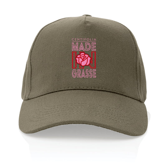 Casquette 100% recyclée centifolia Made in Grass - face_1