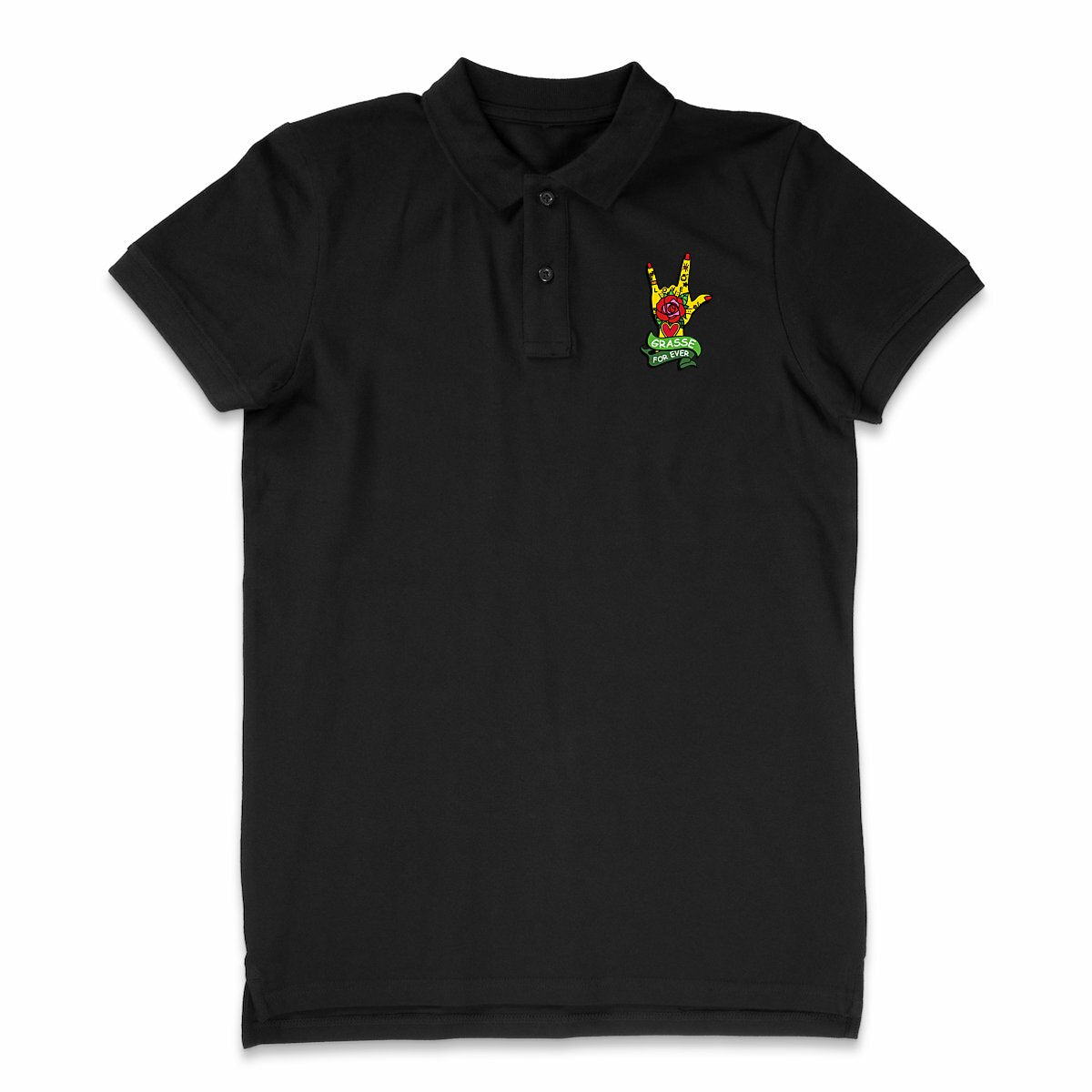 Polo Léger Homme Main Grasse for ever - face_2