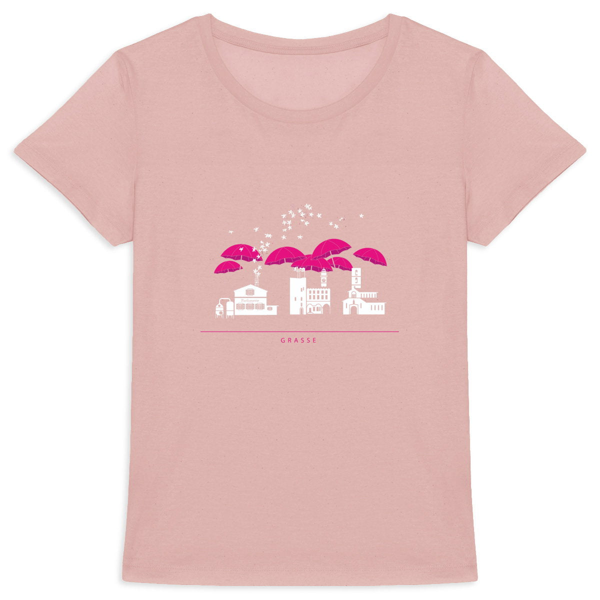 T-shirt Femme Epais Grasse liner - face_2