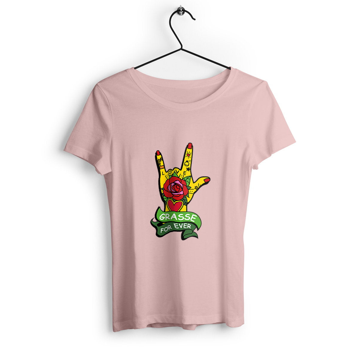 T-shirt Femme Epais Grasse for Ever - face_3