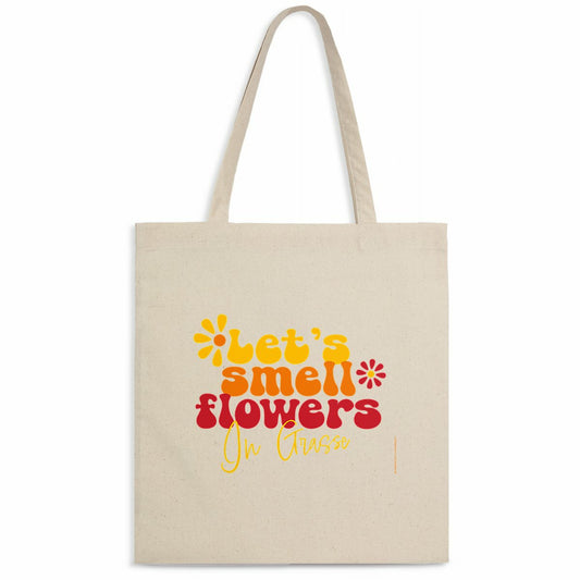 Tote bag Let's smell flowers in Grasse - face_naturel