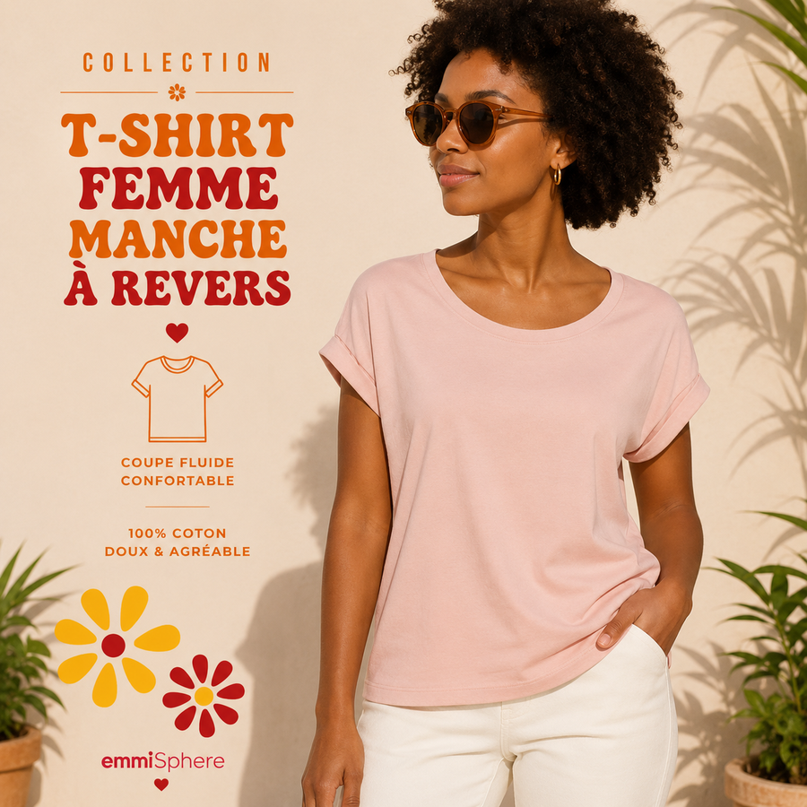 T-shirt Femme Revers