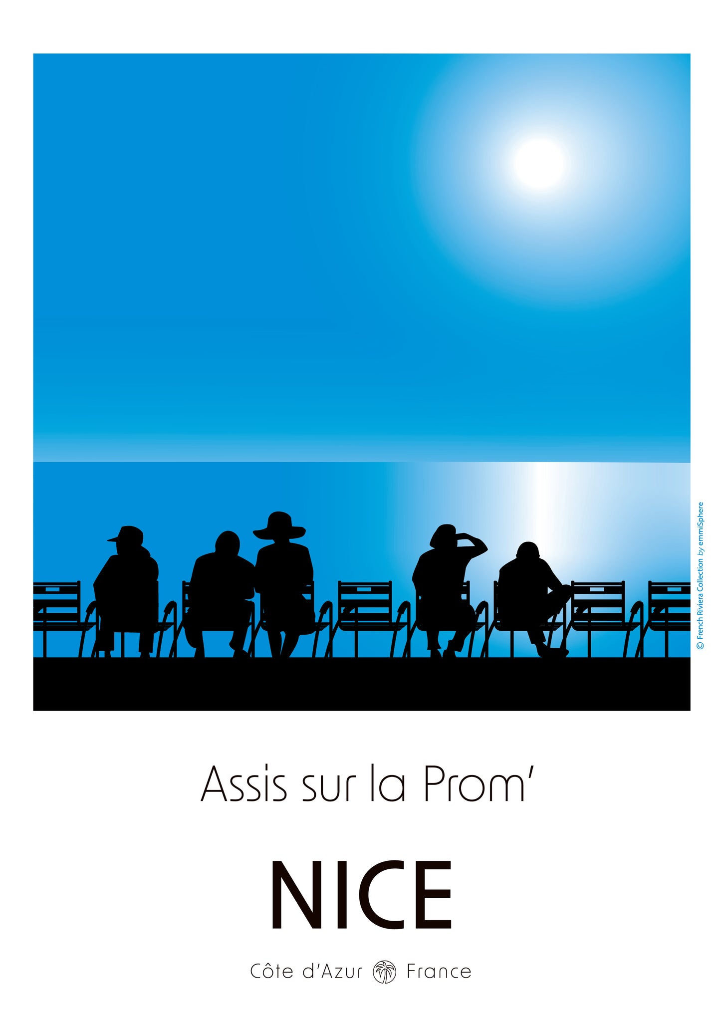 Affiche Assis sur la Prom'