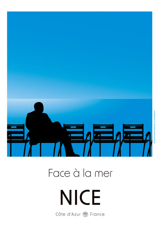 Affiche Face à la mer