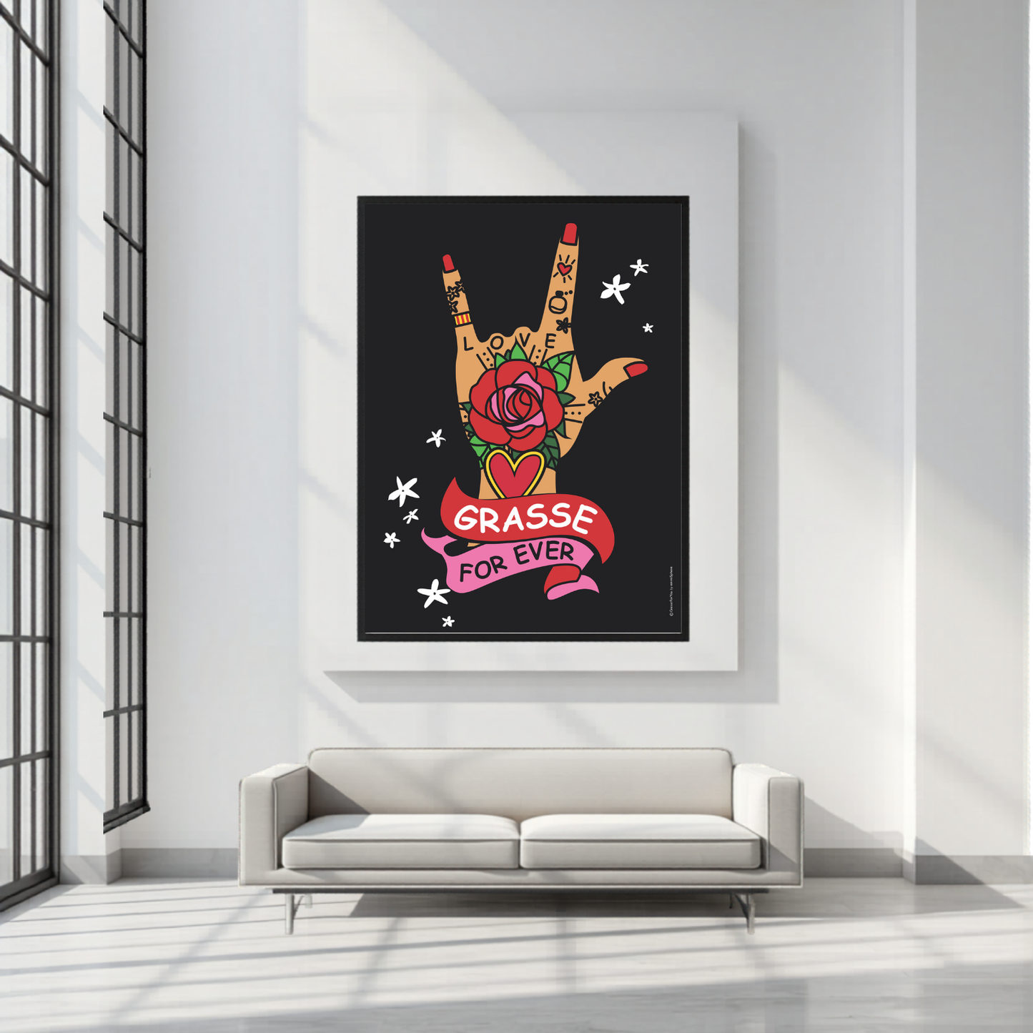 Affiche Main Rock