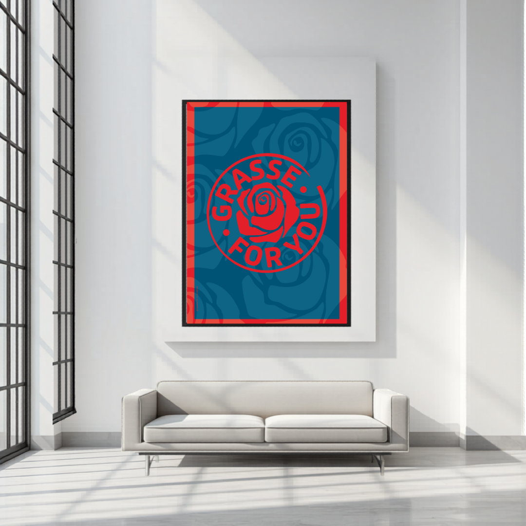 Affiche Six nuances de Roses