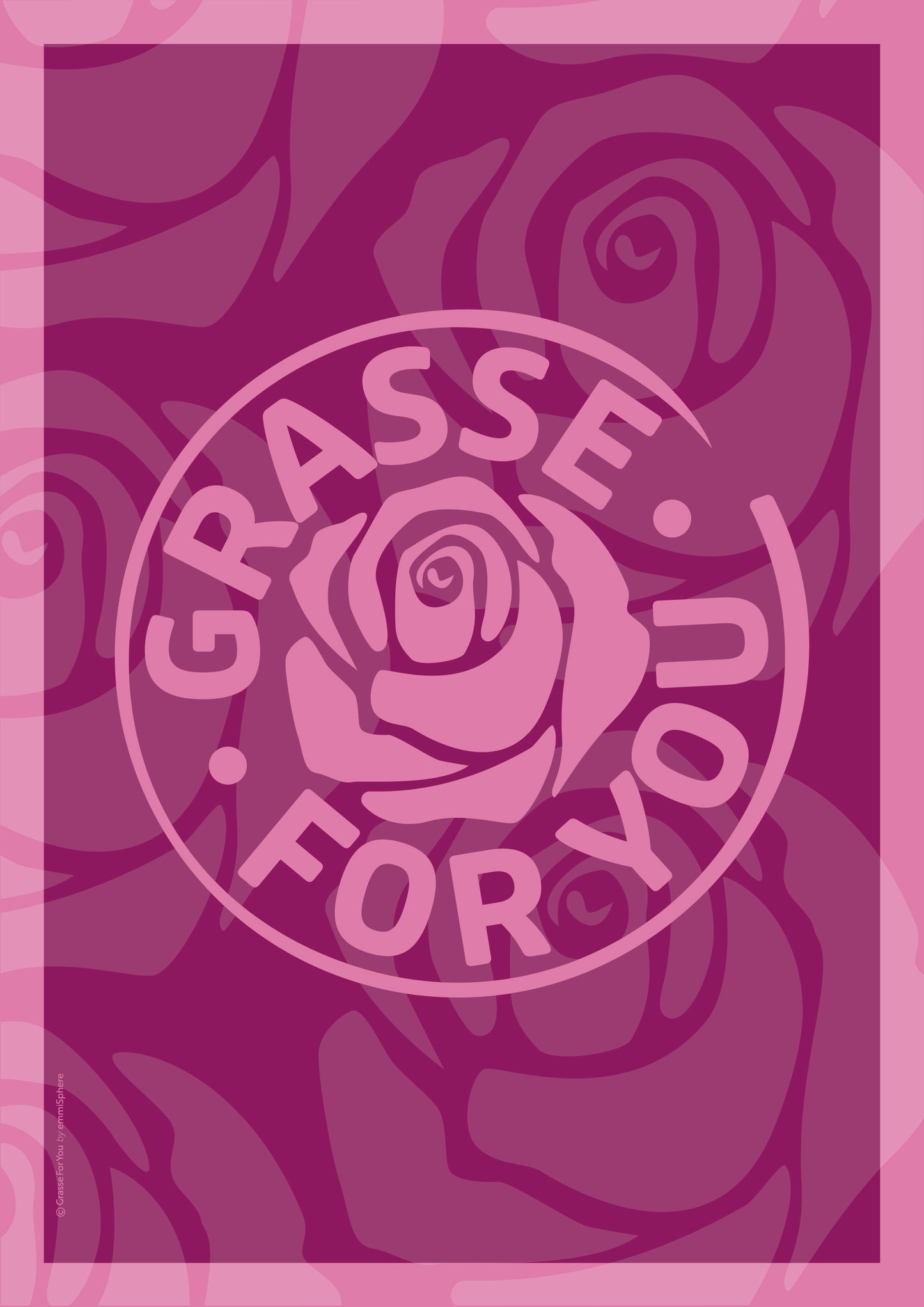 Affiche Six nuances de Roses