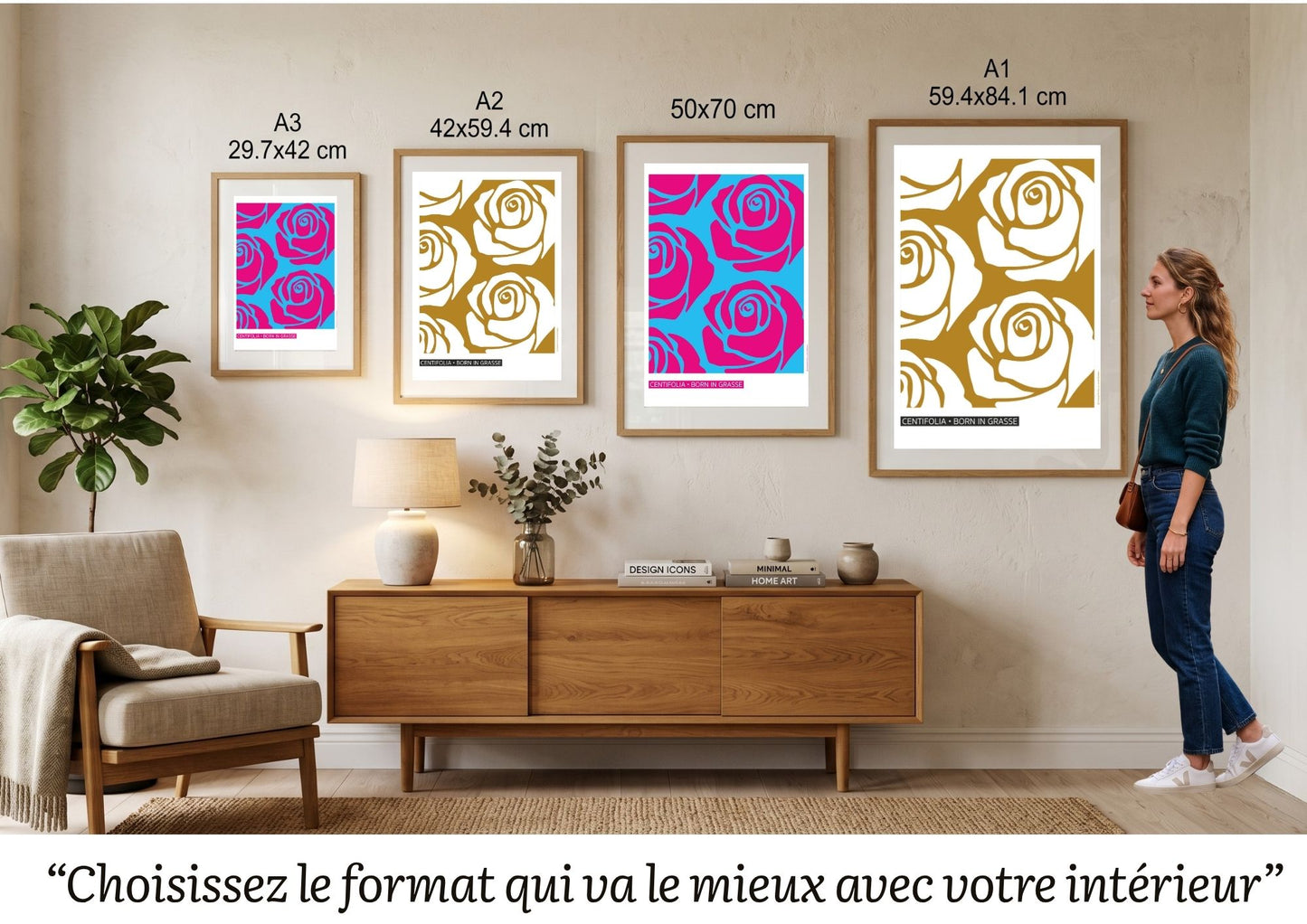 Affiche Born in Grasse