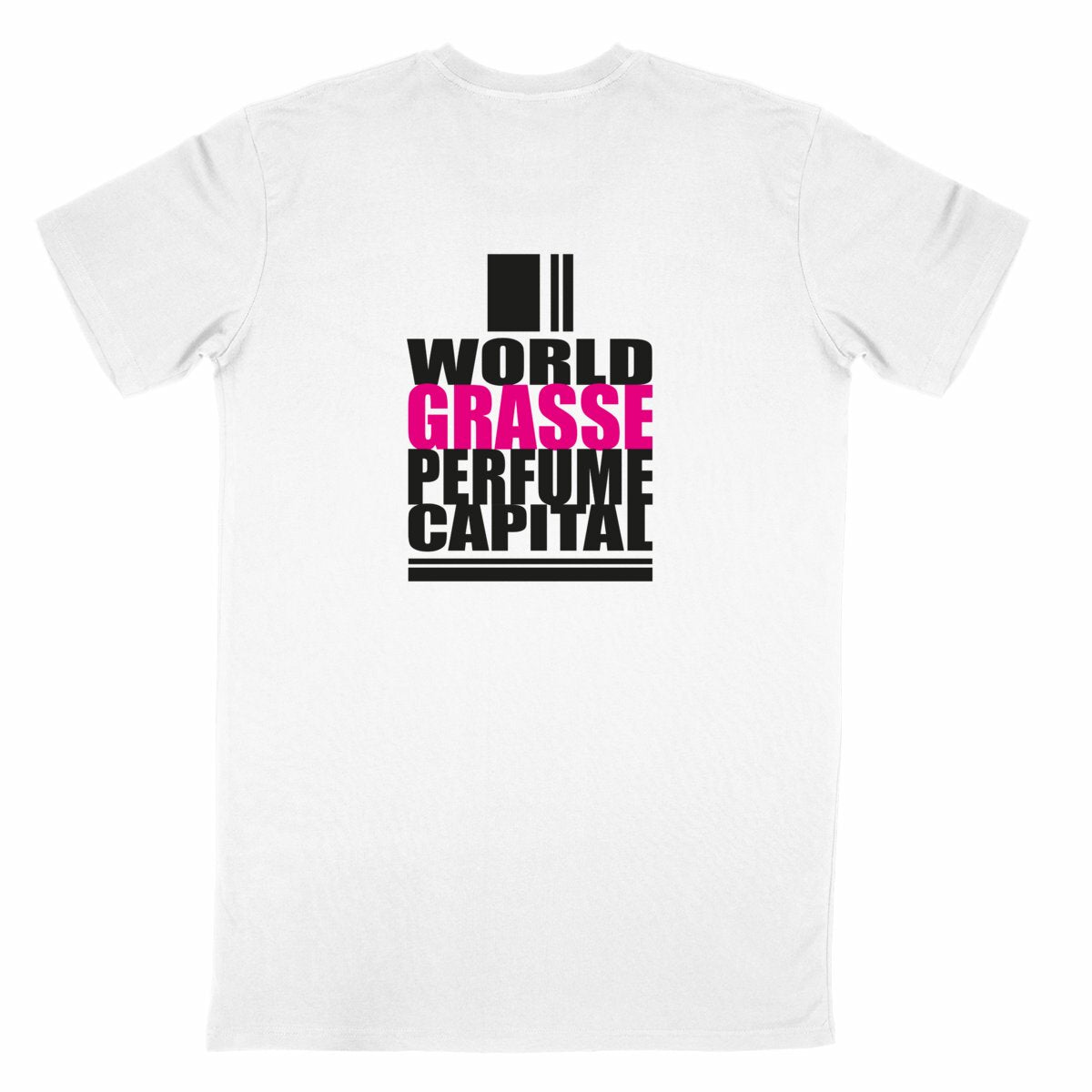 T-shirt Unisexe Classique World perfume Grasse - dos_blanc