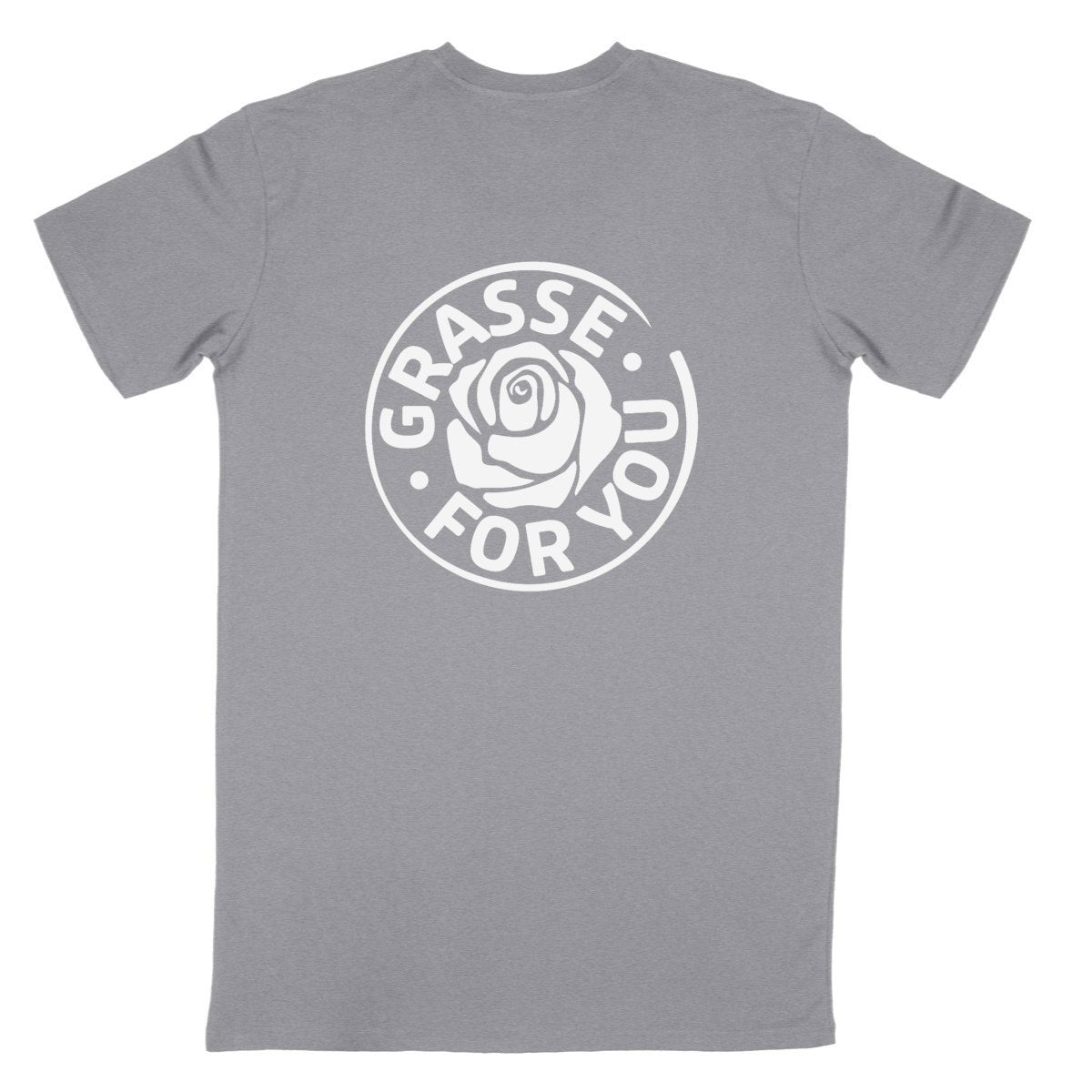 T-shirt Unisexe Classique Grasse for you white R/V - dos_gris