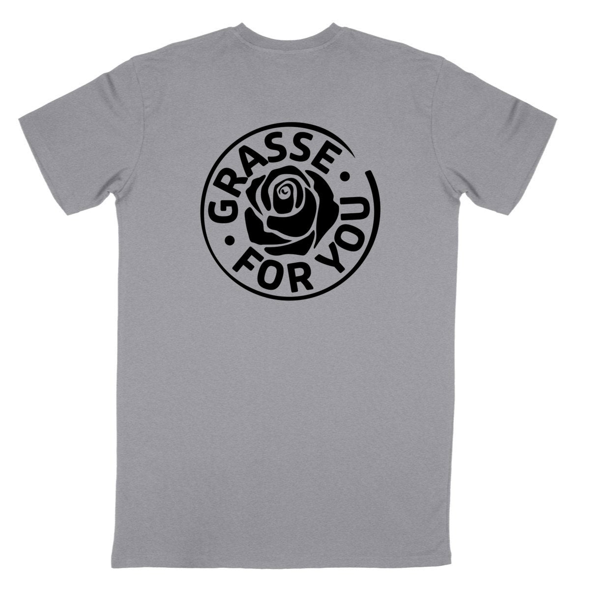 T-shirt Unisexe Classique Grasse for you black R/V - dos_gris