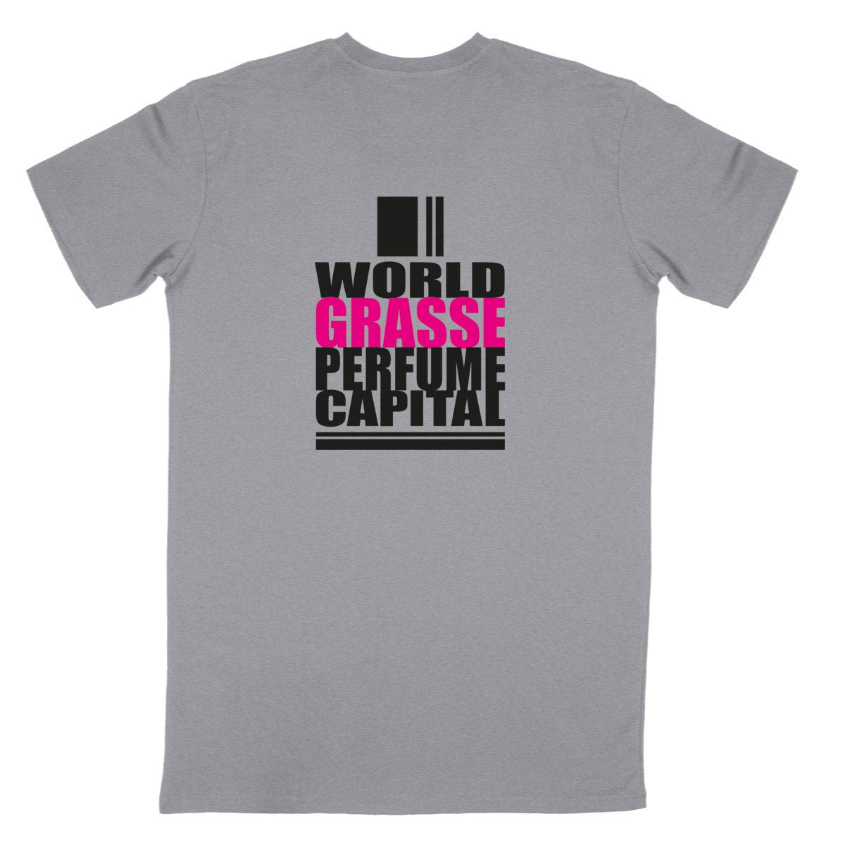 T-shirt Unisexe Classique World perfume Grasse - dos_gris