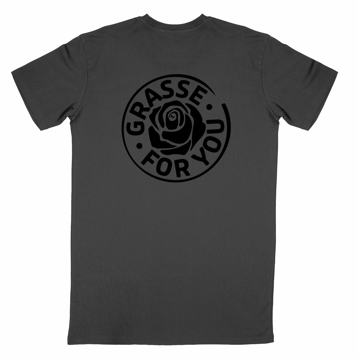 T-shirt Unisexe Classique Grasse for you black R/V - dos_noir