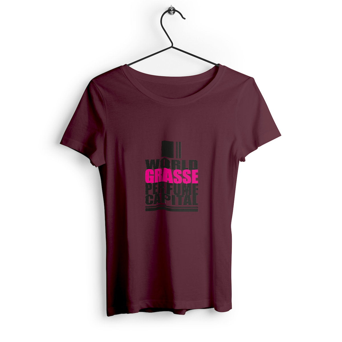 T-shirt Femme Epais World Grasse perfume capital - face_0