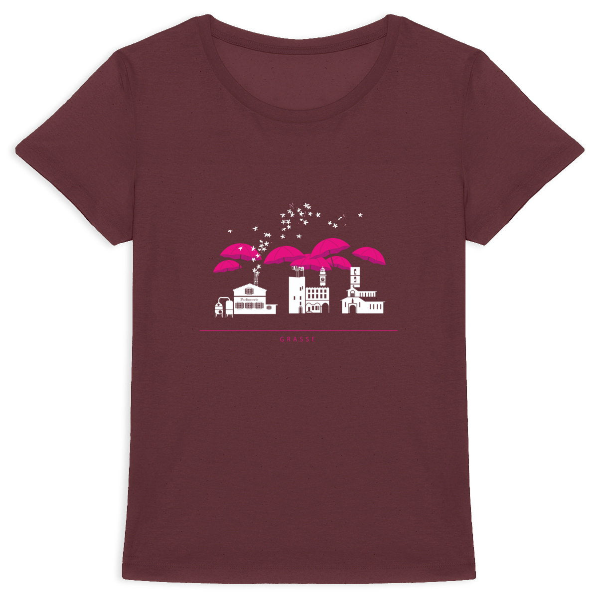 T-shirt Femme Epais Grasse liner - face_0