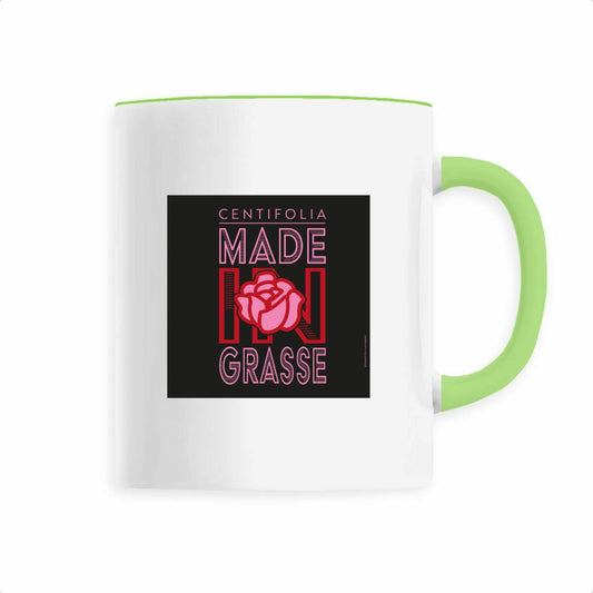 Mug centifolia Grasse black - face_0
