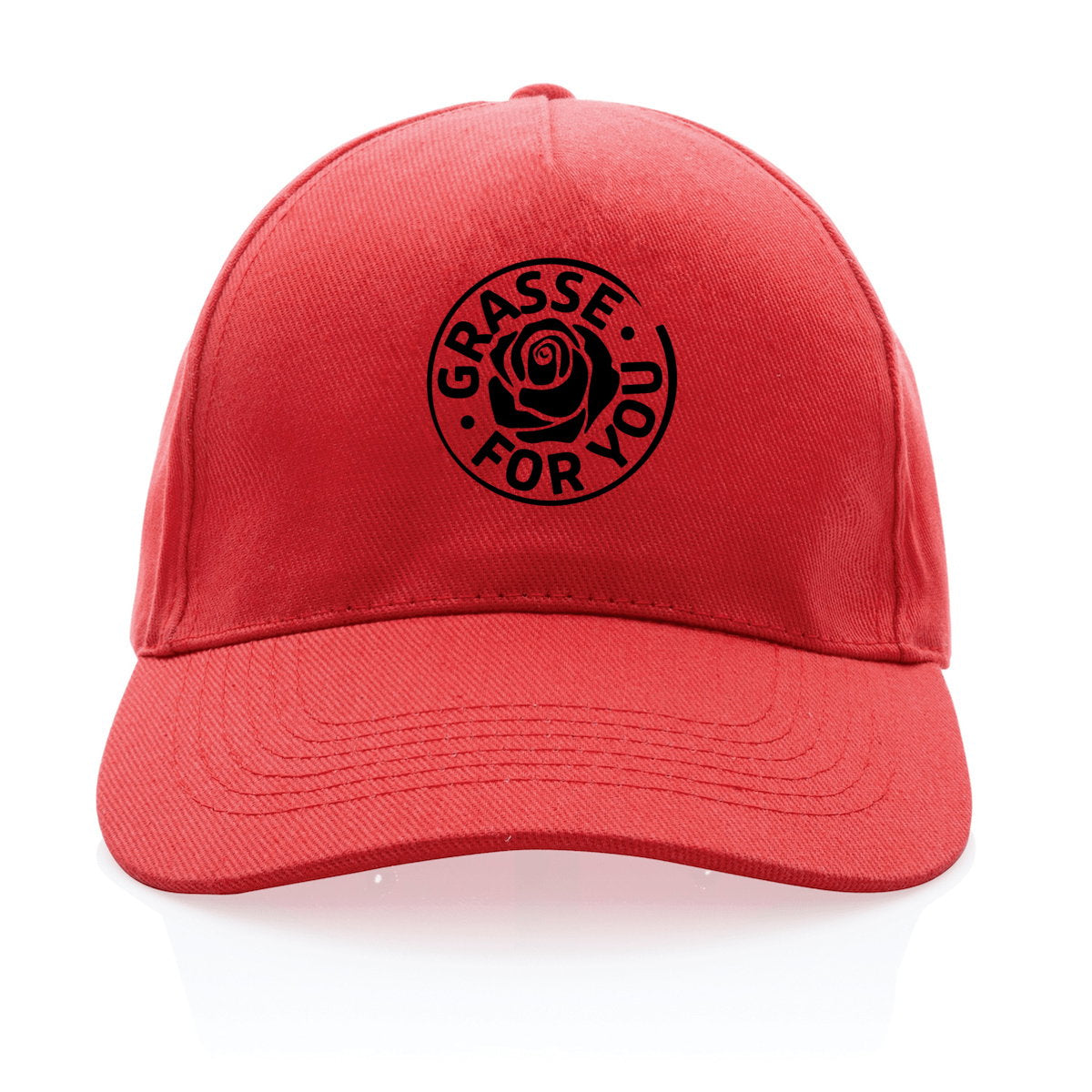 Casquette 100% recyclée Grasse for you black - face_0
