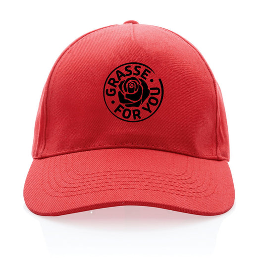 Casquette 100% recyclée Grasse for you black - face_0