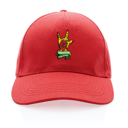 Casquette 100% recyclée - Grasse Rock'n'Roll Style - face_0
