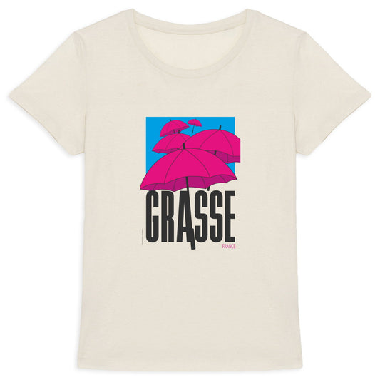T-shirt Femme Epais Grasse Parapluies - face_0