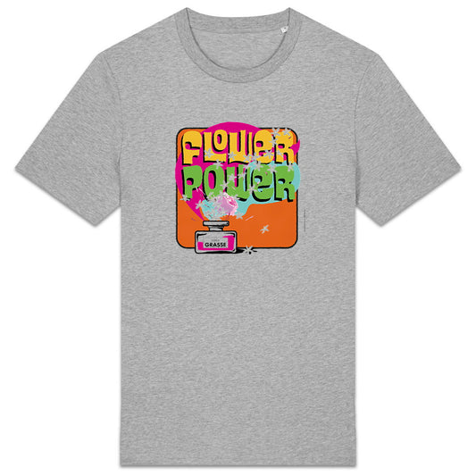 T-shirt Unisexe épais Flower power - face_0