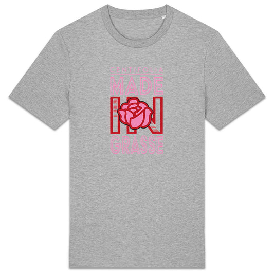 T-shirt Unisexe épais centifolia Made in Grasse - face_0