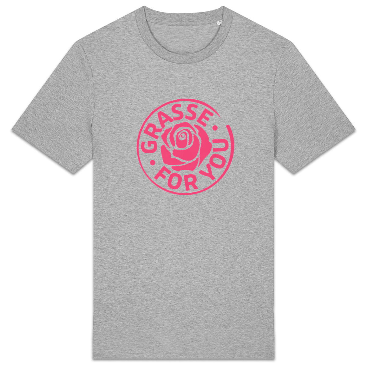 T-shirt Unisexe épais Grasse for you rose - face_0