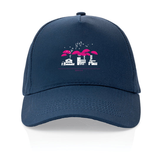 Casquette 100% recyclée Grasse liner  - face_0