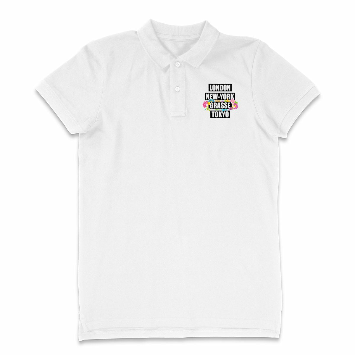 Polo Léger Homme London Grasse fleuri 2 - face_1