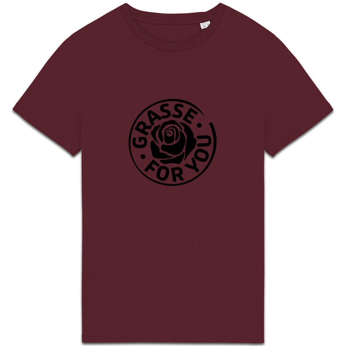 T-shirt Unisexe épais Grasse for you black - face_1