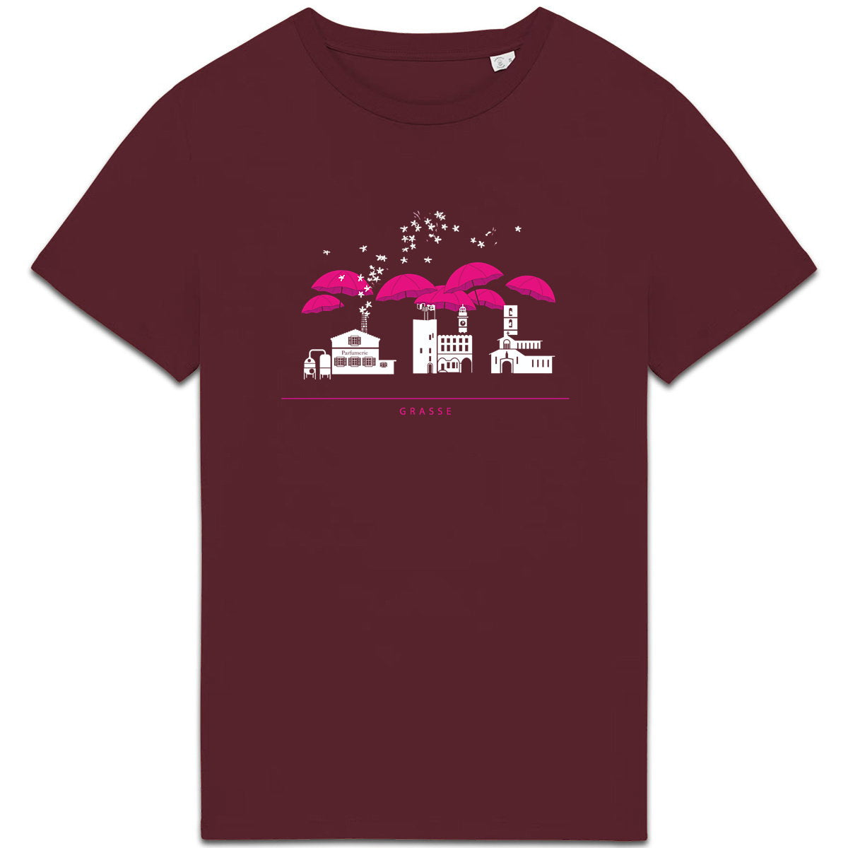 T-shirt Unisexe épais Grasse liner - face_1