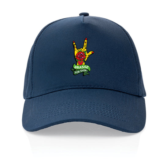 Casquette 100% recyclée - Grasse Rock'n'Roll Style - face_1