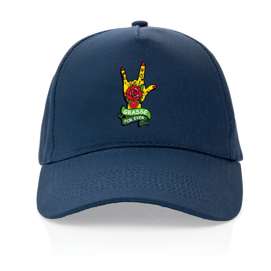 Casquette 100% recyclée Main Grasse for ever - face_1