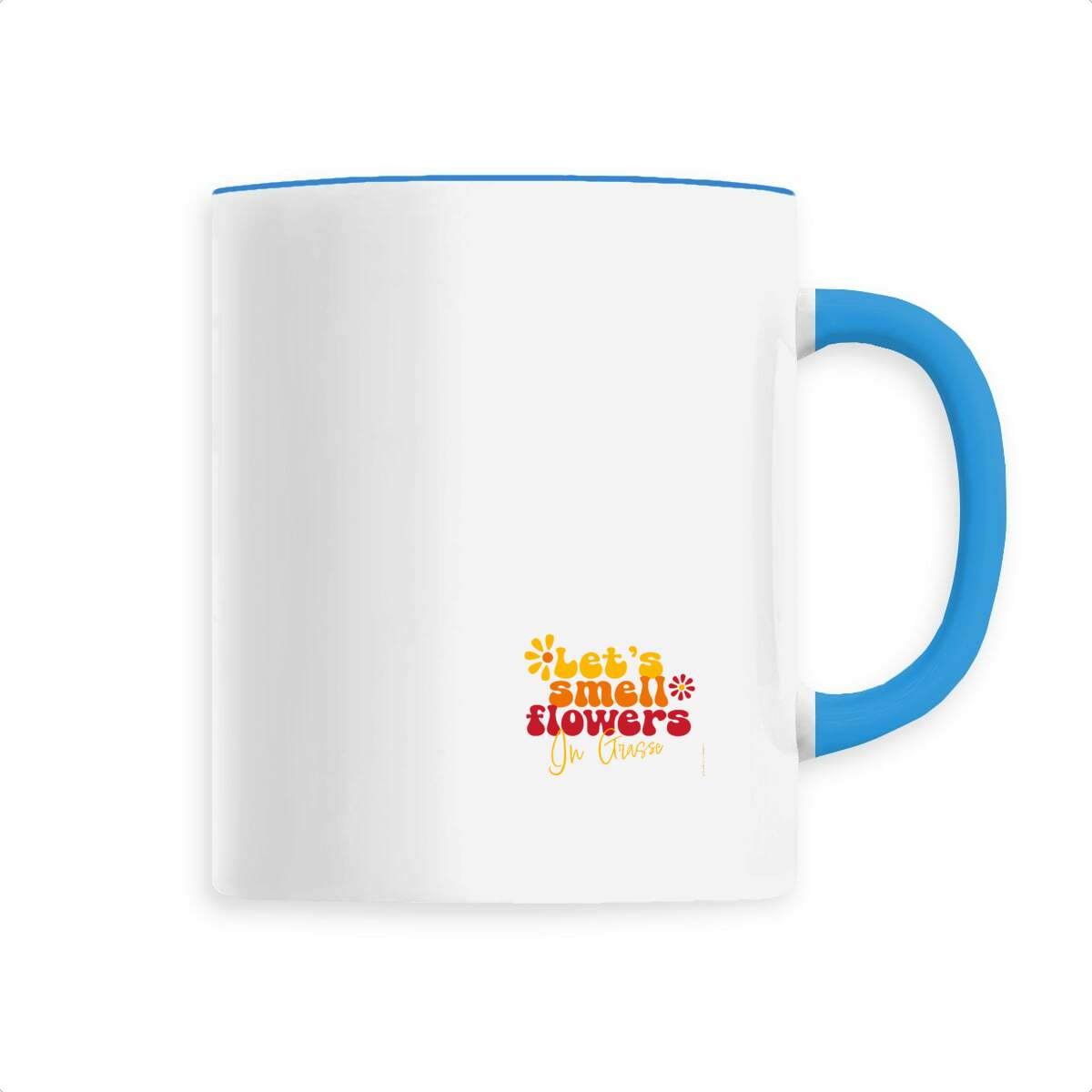 Mug mini let's smell flowers in Grasse - face_1