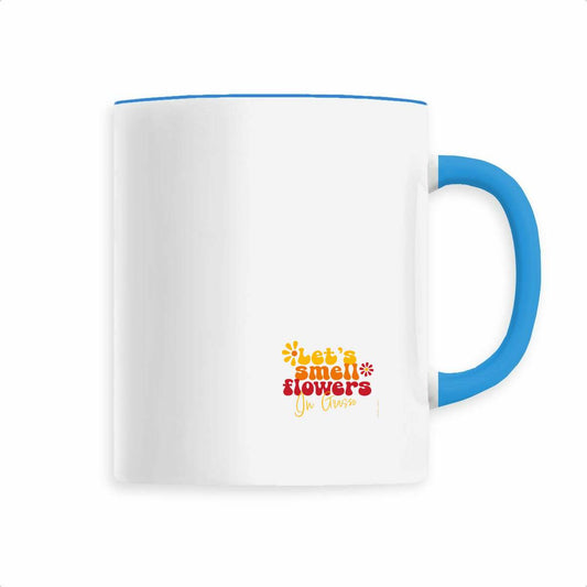 Mug mini let's smell flowers in Grasse - face_1