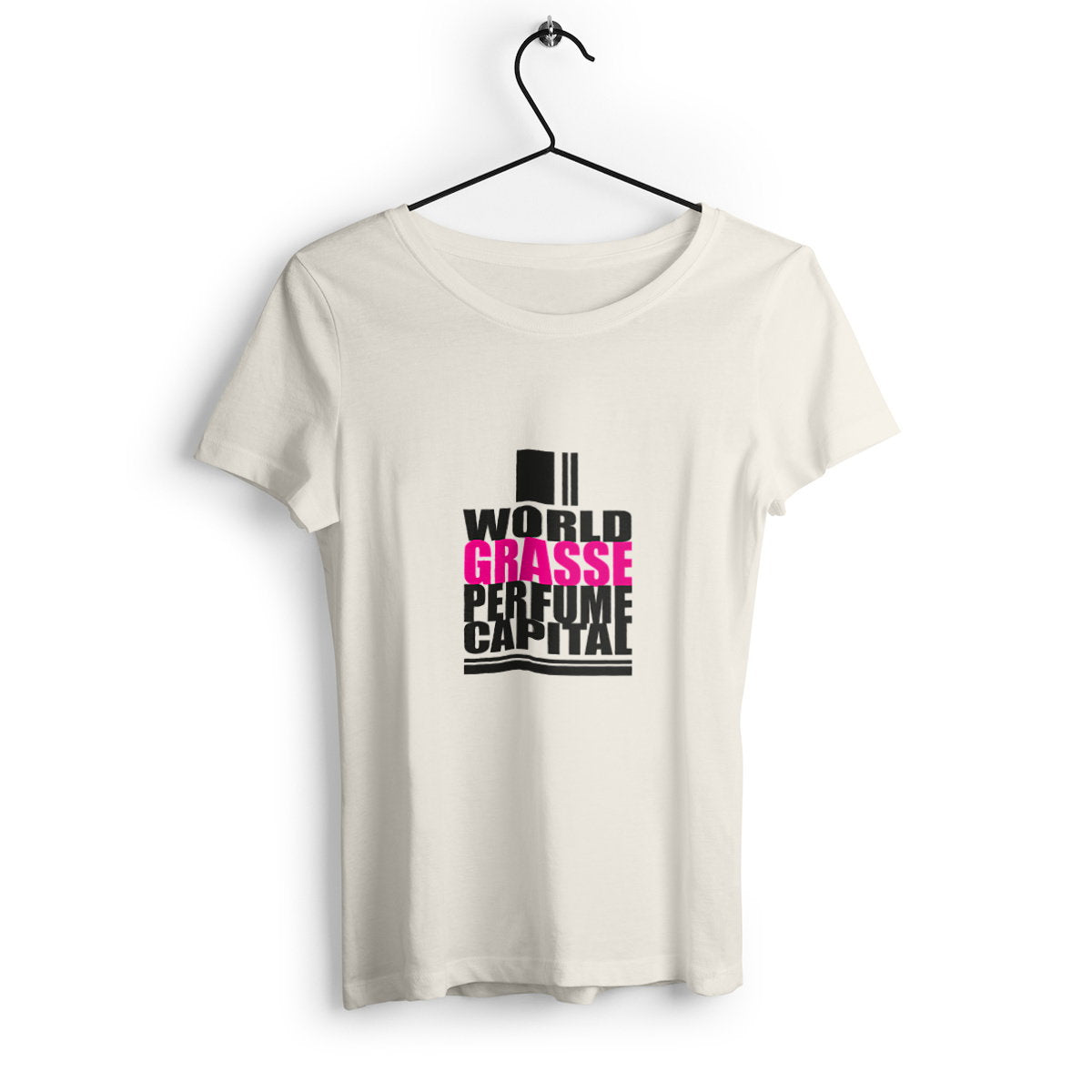 T-shirt Femme Epais World Grasse perfume capital - face_1