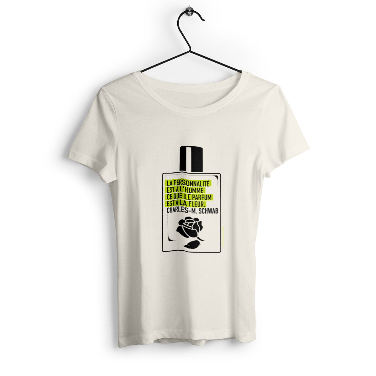 T-shirt Femme Epais Citation Flacon - face_1