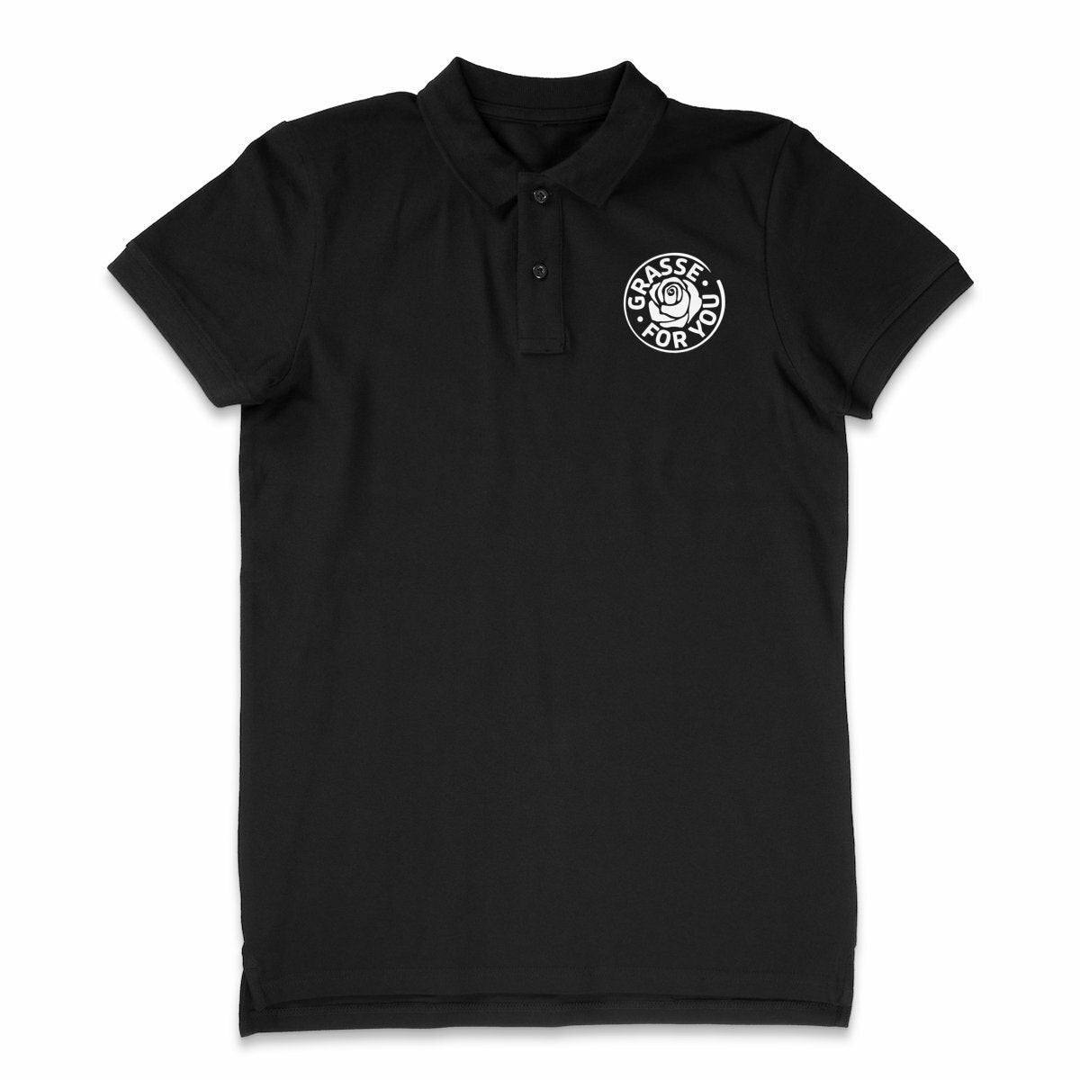 Polo Léger Homme Grasse for you white - face_2