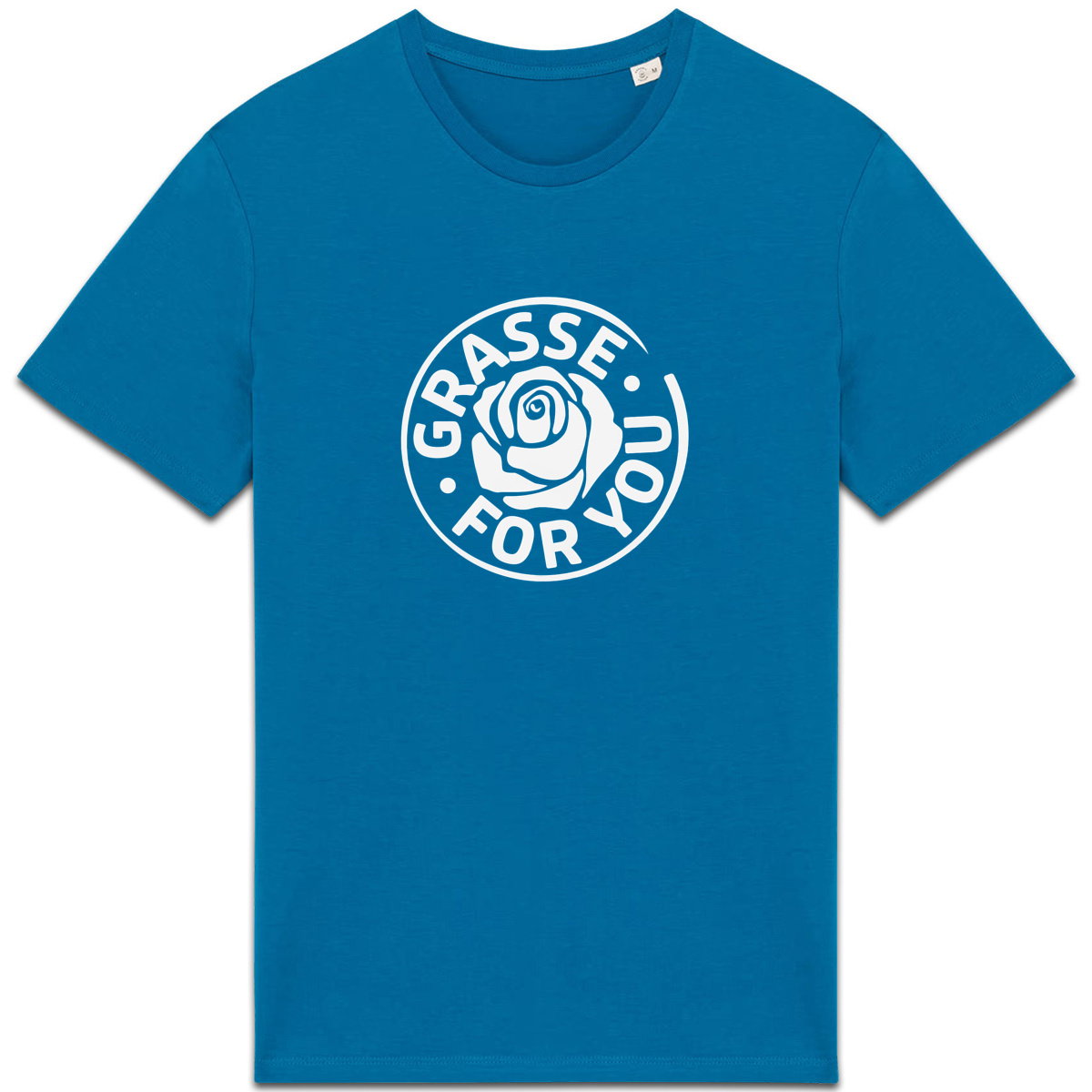 T-shirt Unisexe épais Grasse for you white - face_2