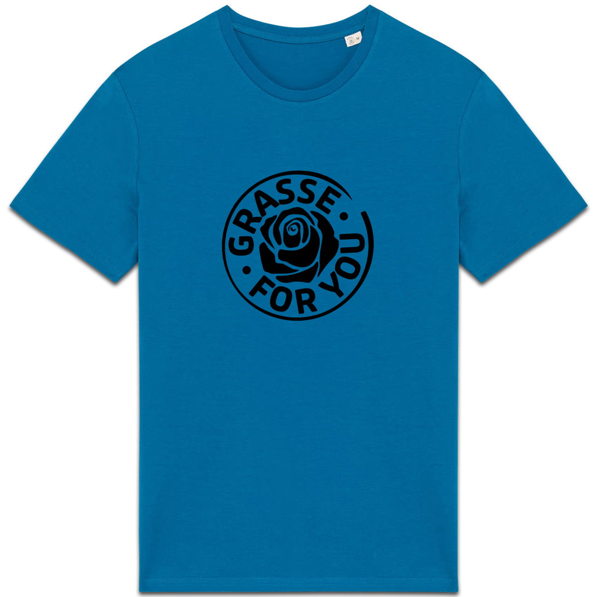 T-shirt Unisexe épais Grasse for you black - face_2