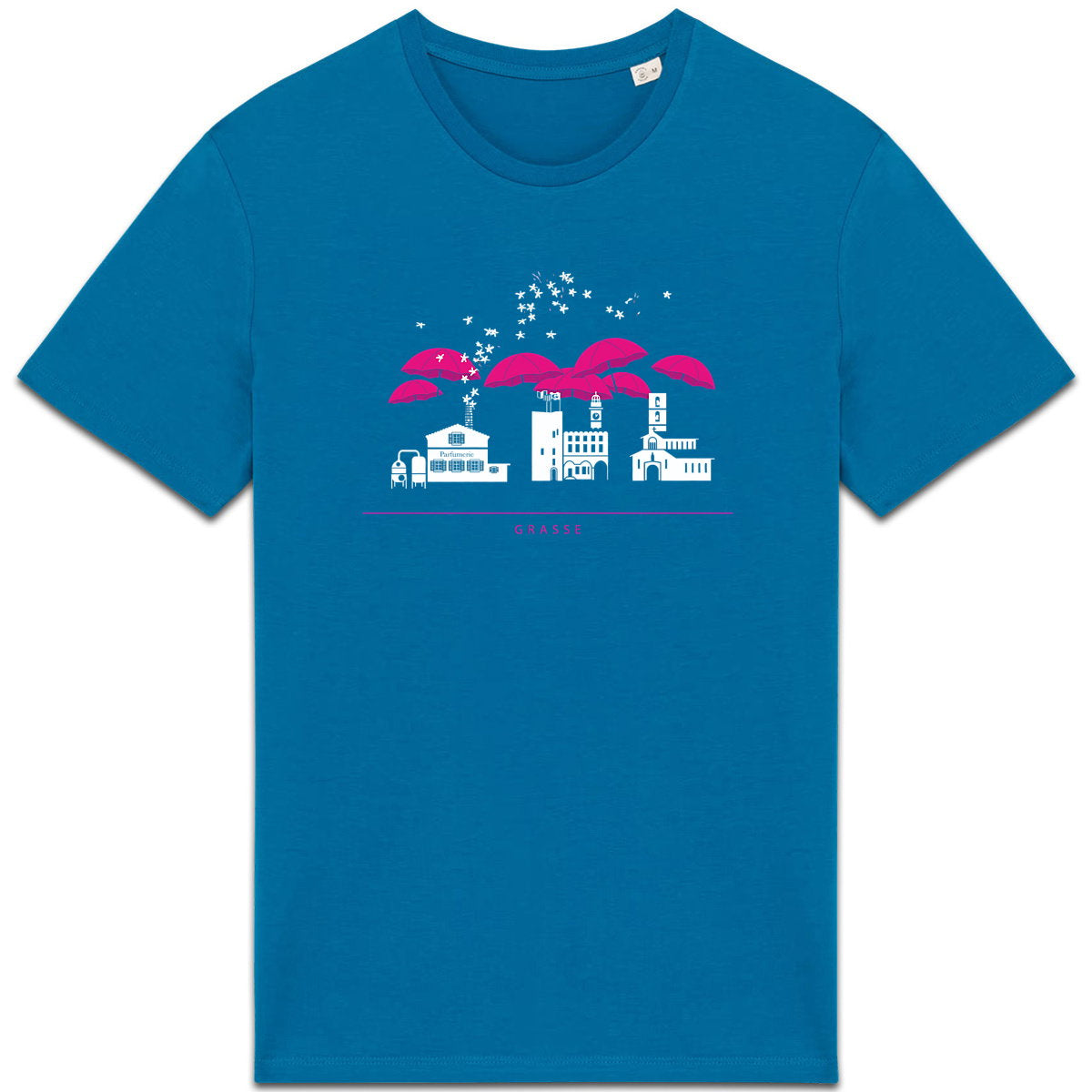 T-shirt Unisexe épais Grasse liner - face_2