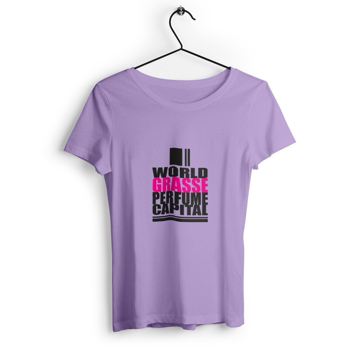 T-shirt Femme Epais World Grasse perfume capital - face_2