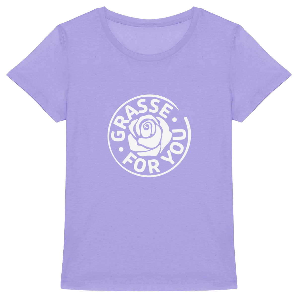 T-shirt Femme Epais Grasse for You blanc - face_2