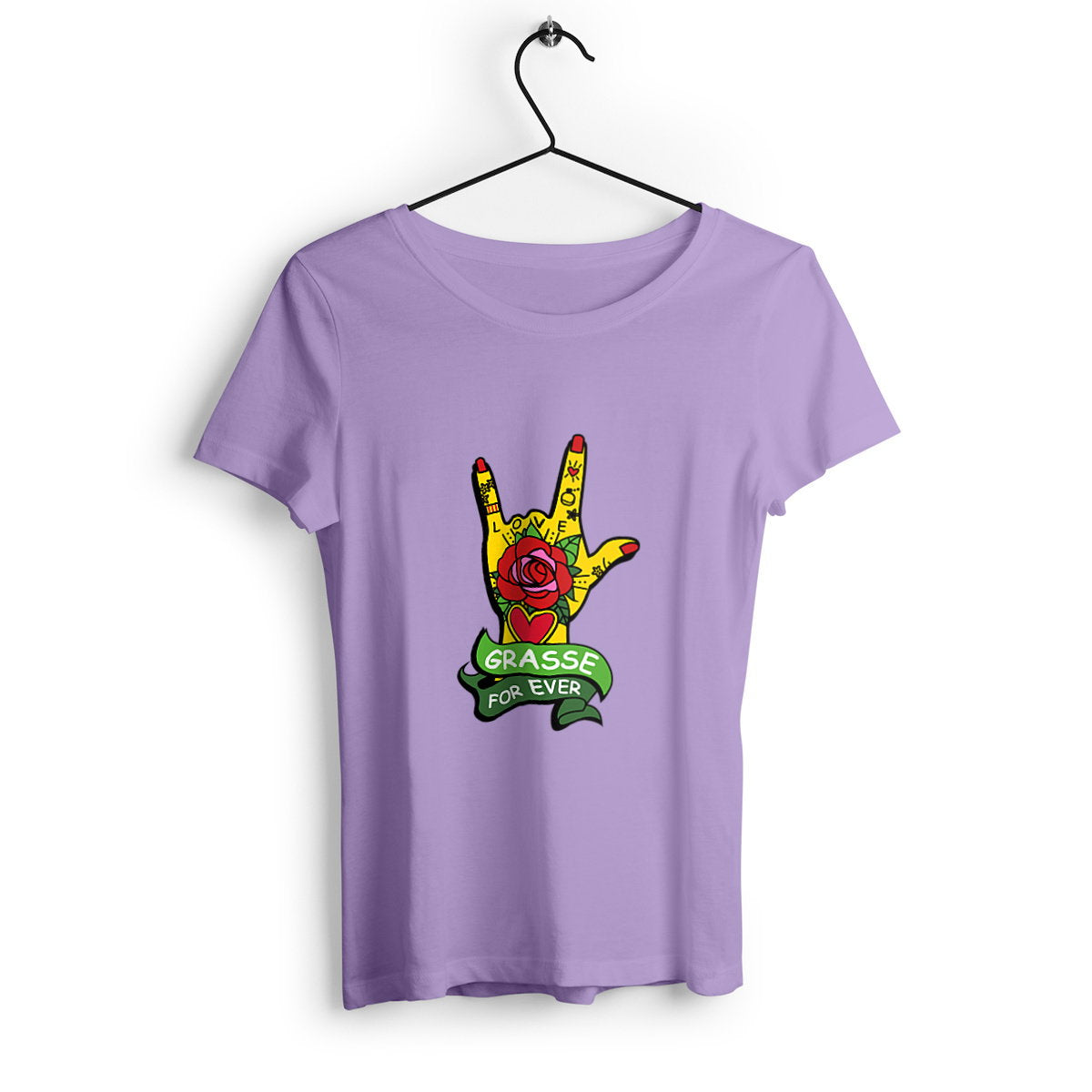 T-shirt Femme Epais Grasse for Ever - face_2