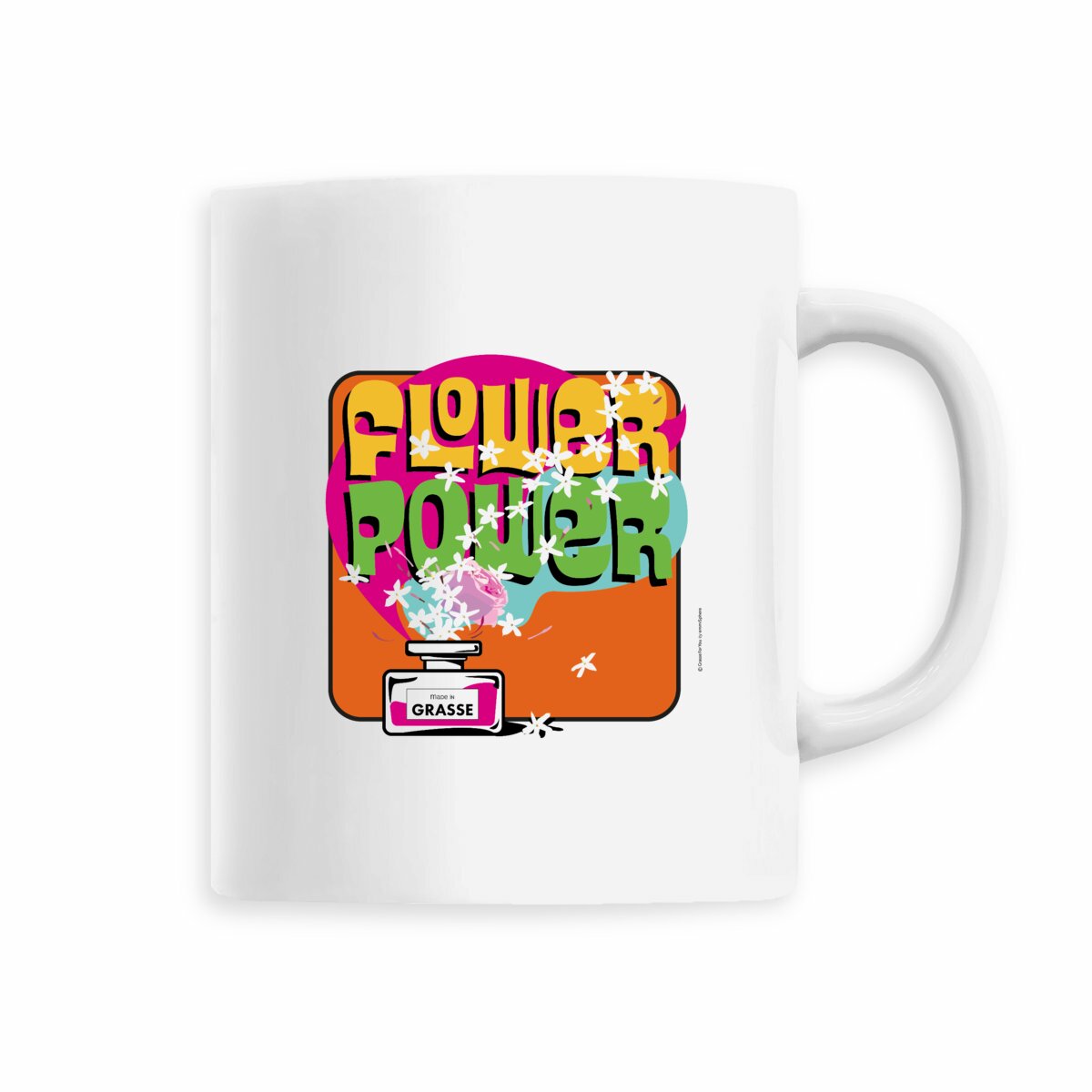 Mug Flower Power - face_2